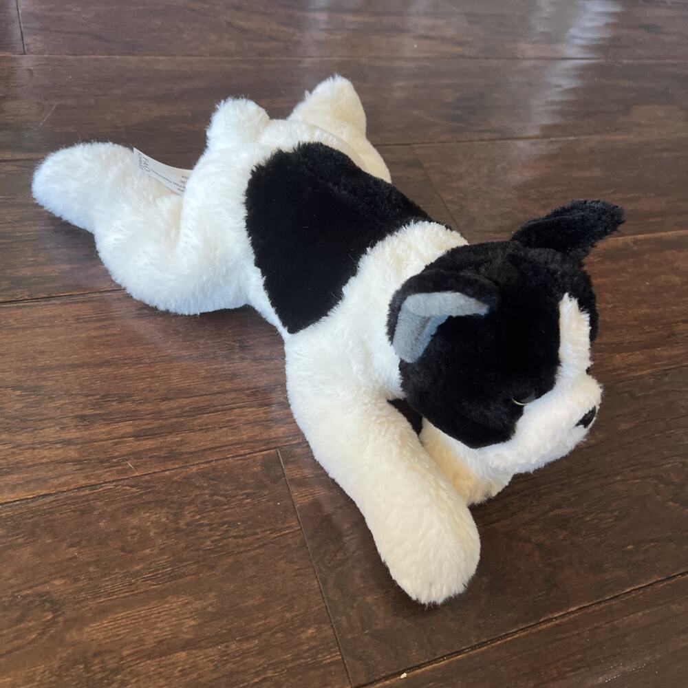 FAO Schwarz French Bulldog Cuddly Ultra-Soft Fur 14” Stuffed Animal, Adopt A Pet - Picture 6 of 7